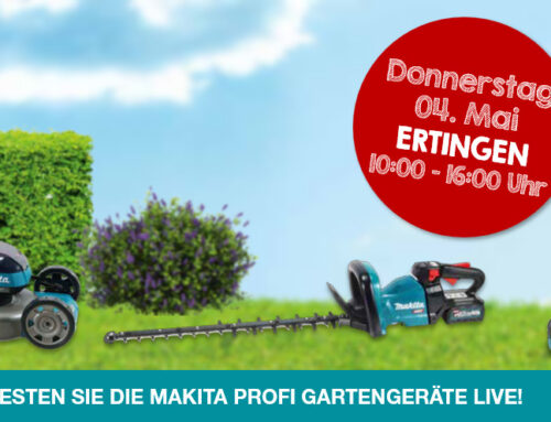 Einladung zum Makita Profi-Garten-Tag nach Ertingen am 4. Mai