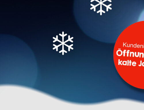 Öffnungszeiten in der kalten Jahreszeit